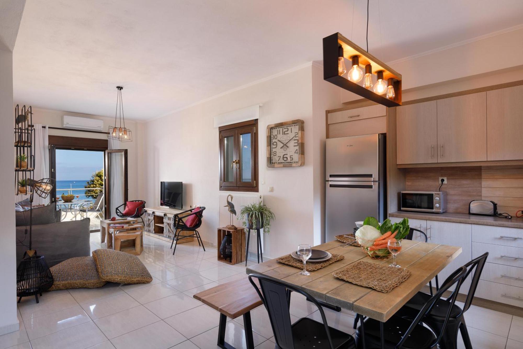 Oak Wood - Sea View Exclusive Maisonette Σφάκα Εξωτερικό φωτογραφία